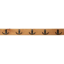 Normadia Mavitrend Ahşap Duvar ve Kapı Askılığı, 60X8 Cm, Şık ve Dayanıklı Tasarım