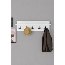 Normadia Beyaz Ahşap Elbise Askılığı, Duvarlı Portmanto ve Dresuar Farkı