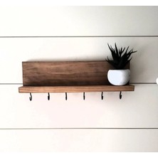 Normadia Şık ve Fonksiyonel Duvara Monteli Anahtarlık Askısı, 40X10X7CM
