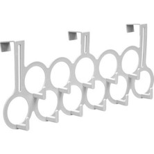 Normadia Pratik ve Şık Çok Amaçlı Kapı Arkası Askısı Beyaz