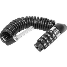 Carub Bisiklet ve Motosiklet Kilidi Spiralli Şifreli 4X1200 mm BR1740108
