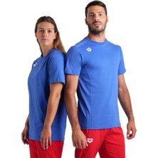 Arena Team Panel Unisex Mavi Günlük Stil T-Shirt 004899800