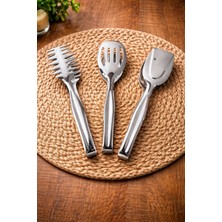 3'lü Yemek Maşa Seti