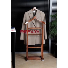 Normadia Sağlam Çift Tepeli Ceviz Dilsiz Uşak Cüppe, Şık ve Doğal Tasarım