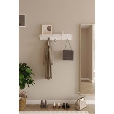 Normadia Şık ve Fonksiyonel 80CM Duvar Askılığı, Hol ve Portmanto Seçeneği