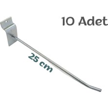 Normadia 10'lu Ahşap Kanallı Metal Pano Askı Seti, Pratik ve Şık Takma Çözümü