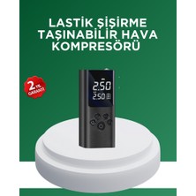 Zero Land Storozde Dijital Lastik Pompası Çok Amaçlı Taşınabilir Kompresör
