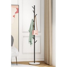 Normadia Şık Metal Ayaklı Askılık, Beyaz ve Siyah Renk Seçenekleri