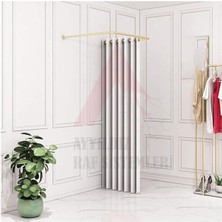 Normadia Gold U Kabin Borusu ve Giyinme Kabini Demiri Seti