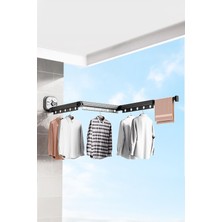 Normadia Pratik Katlanabilir Vakumlu Askılık Seti – 3'lü Çok Amaçlı Düzenleyici