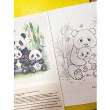 Veracraft Adım Adım Boyama Kitabı Panda