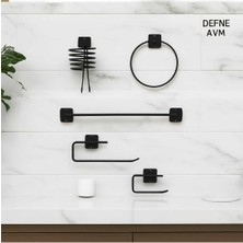 Normadia 5'li Banyo Düzenleyici Seti, Saç Kurutma Makinesi ve Havlu Askısı