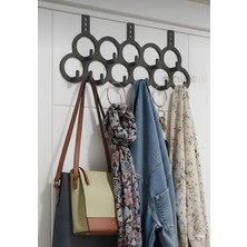 Normadia Kapı Üstü 11 Kancalı Çoklu Organizer Askı, Pratik ve Şık Kullanım