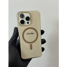 Ceptex Iphone 15 Pro Max Kılıf Magsafe Ultra Premium Ince Mika Sararmaz