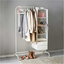 Normadia Ayaklı Metal Elbise Askısı, Kaliteli ve Kullanışlı Konfeksiyon Askısı