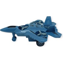 Kaia Life Sürtmeli Döner 4 Pervaneli Uçak - Mavi