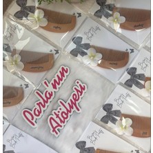 Parla'nın Atölyesi 10 Adet Söz Nişan Doğum Bride Doğum Günü Kına Hediyelik Tarak