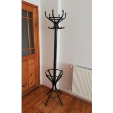 Normadia Şık Siyah Metal Portmanto, Dayanıklı ve Modern Tasarım