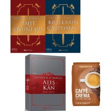 Epsilon Yayınevi Taht Oyunları Özel Baskı Set ( 3 Kitap + Çekirdek Kahve Hdy)