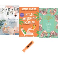 Epsilon Yayınevi Yaşanmamış Hayatlar + Tatilde Tanıştığımız Insanlar + En Çok Beni Sev / 3 Kitap Set ( Kalem Hdy)