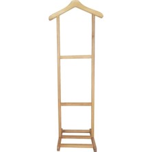 Normadia Ahşap Elbise Askısı, Uşak Tasarımı, Ofis ve Ceketler Için Şık Seçenek
