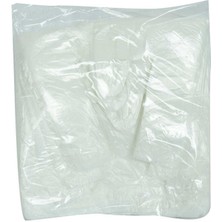 Kaia Life Ekonomik Küçük Boy Atlet Hışır Poşet 38X22 cm Ince Beyaz 250 Adet 1 Paket