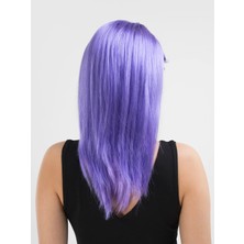 Kaia Life Lila Renk Uzun Düz Parti Peruğu