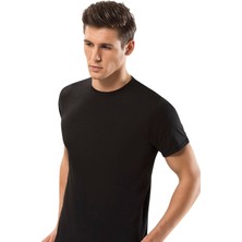 Erdem Erkek Modal O Yaka Kısa Kollu 6'lı Paket Tişört Atlet 1552