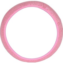 Carub Elastik Direksiyon Kılıfı Diamond 38 cm Pembe BR1842052