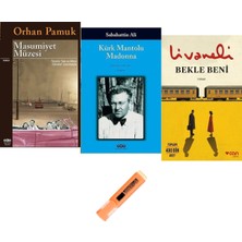 Can Yayınları Masumiyet Müzesi + Kürk Mantolu Madonna + Bekle Beni / 3 Kitap Set ( Kalem Hd)