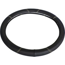 Carub Geçmeli Direksiyon Kılıfı Deri Lüx Çantalı 38 cm Siyah BR1831023