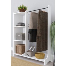 Normadia Şık ve Pratik Ayaklı Elbise Askısı, Konfeksiyon ve Dolap Düzeni