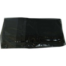 Kaia Life Büyük Boy Atlet Geri Dönüşüm Granül Çanta Poşet 52X33 cm Kalın Siyah 1000 gr 1 Paket