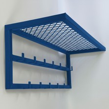 Normadia Şık Metal Duvar Raflı Askı, Modern Tasarım, Çok Amaçlı Dekoratif Askı