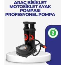 Zero Land Storozde Kaymaz Pedallı Ayaklı Hava Pompası Tüm Supap Uyumlu