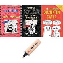 Epsilon Yayınevi Saftirik 20 Parti Aşkına + Saftirik 17 - Pis Kokulu Şarkılar + Gülmekten Çtl 3 Kitap Set ( Kalem )