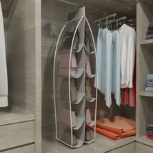 Normadia 10 Gözlü Çanta Askılığı, Dolap Içi Düzenleyici, Organizer, Pratik ve Şık