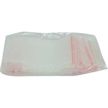 Kaia Life Kilitli Naylon Torba Poşet 10X12 cm Şeffaf 100 Adet 1 Paket