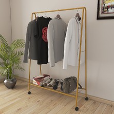 Normadia Tekerlekli Oval Askılık, Ayaklı Konfeksiyon ve Butik Depolama Ürünü