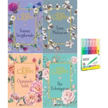 Epsilon Yayınevi Bridgerton Serisi Son 4 Kitap /sonsuz Svg + Sana Mhtcım Öpşnde Saklı, Biz Evleniyoruz (Kalem Set Hd)