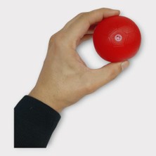 Kaia Life Köpek Oyuncağı - Plastik Düdüklü Top - Kırmızı