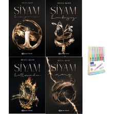 Epsilon Yayınevi Siyam 4 Kitap Seti Beyza Aksoy Ciltsiz 1000 Sayfa Kış Güneşi Kanbeyaz Küllerinden Mare