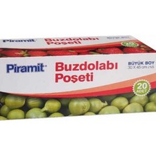 abnturk 3 Adet Büyük Boy Buzdolabı Poşeti