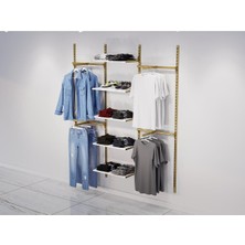 Normadia Şık ve Düzenli Mağaza Raf Sistemi, Askılık ve Giyinme Odası Çözümü