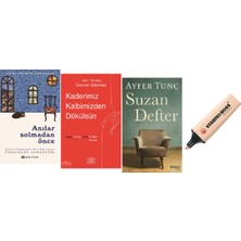Epsilon Yayınevi Anılar Solmadan Önce + Kaderimiz Kalbimizden Dökülsün + Suzan Defter 3 Kitap Set ( Kalem Hd )