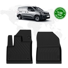 Özgürce 4d Havuzlu Paspas Seti Peugeot Partner Panelvan 2019 ve Sonrası Ön 2 Parça