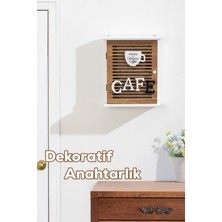 Normadia Duvara Montajlı Dekoratif Anahtarlık Dolabı 21X25,5CM, Saklama ve Düzenleme