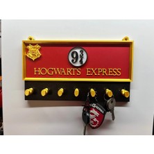 Normadia Büyülü Hogwarts Express Anahtarlık ve Duvar Askısı Seti