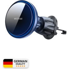 Özgürce Mıknatıslı Kablosuz Şarjlı Araç Içi Telefon Tutucu LED Kanca ile Kullanım