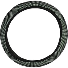 Carub Elastik Direksiyon Kılıfı Diamond 38 cm Silver BR1842050